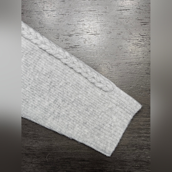 WHBM Fringe Belted Cardigan Sz M - Picture 5 of 9